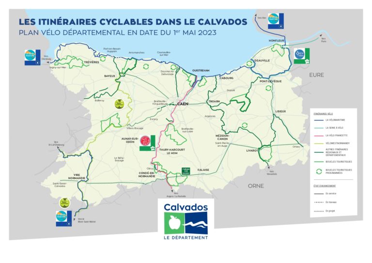 Boucles cyclables du Calvados