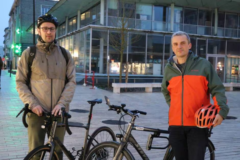Dérailleurs14 - Les responsables de l’association Dérailleurs à Lisieux