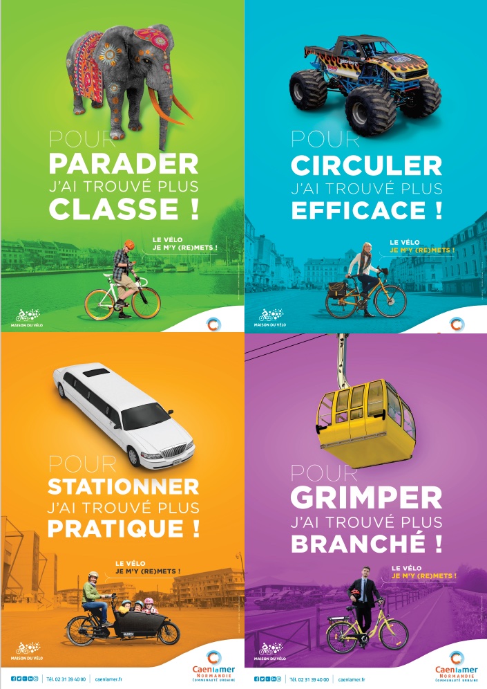 A Caen la Mer, le vélo s’affiche !