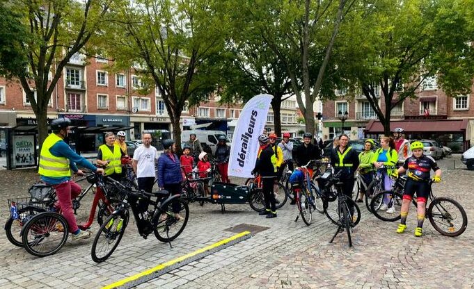 Départ de la balade à vélo autour de Lisieux - 22 septembre 2024