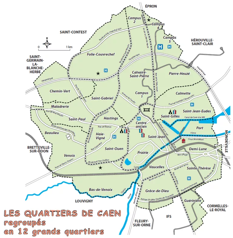 Évaluation 2020 des équipements cyclables de Caen